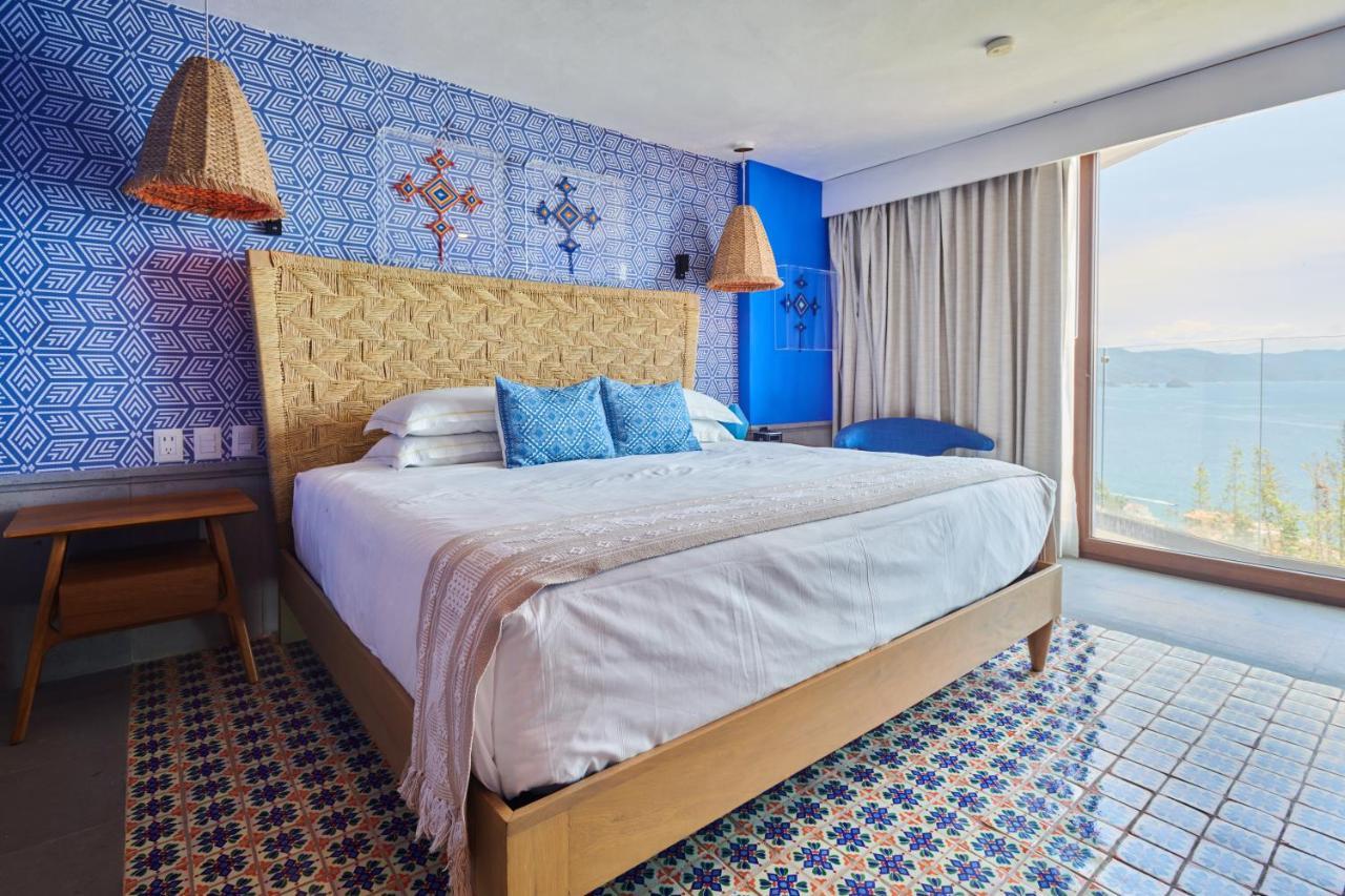Hotel Luxury Patio Azul (Adults Only) Puerto Vallarta Exterior photo Deluxe Ocean View Room