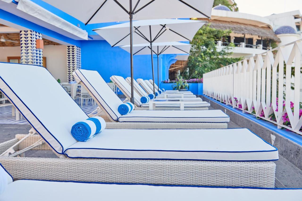 Hotel Luxury Patio Azul (Adults Only) Puerto Vallarta Exterior photo The pool at the Beverly Hills Hotel